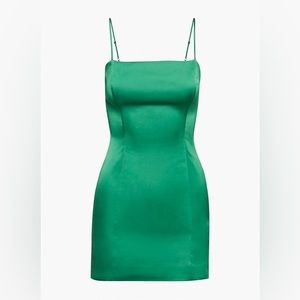 Nature green Aritzia Sunday Best Shimmer Dress Size 6